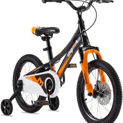 Royalbaby Childrens-Mountain-Bicycles Royalbaby Boys Girls Kids Bike Explorer Bicycle Front Suspension Aluminum Child's Cycle with Disc Brakes