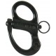 Fusion Climb Quick Release High Strength Snap Shackle 18KN Swedged Pull-Lock Mechanism Black 10-Pack