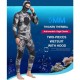 LFTYV Men's Diving Suit, Thickened 5MM Neoprene Snorkeling Diving Suit to Keep Warm for Diving Fishing Underwater Diving Underwater Hunting Swimming,a,L