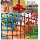 Color Rope Net Child Climbing Training Rope Net Indoor and Outdoor Climbing Net High Altitude Anti-Fall Net Restaurant Ceiling Decoration Net Truck Freight Trailer Network