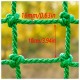 Color Rope Net Child Climbing Training Rope Net Indoor and Outdoor Climbing Net High Altitude Anti-Fall Net Restaurant Ceiling Decoration Net Truck Freight Trailer Network