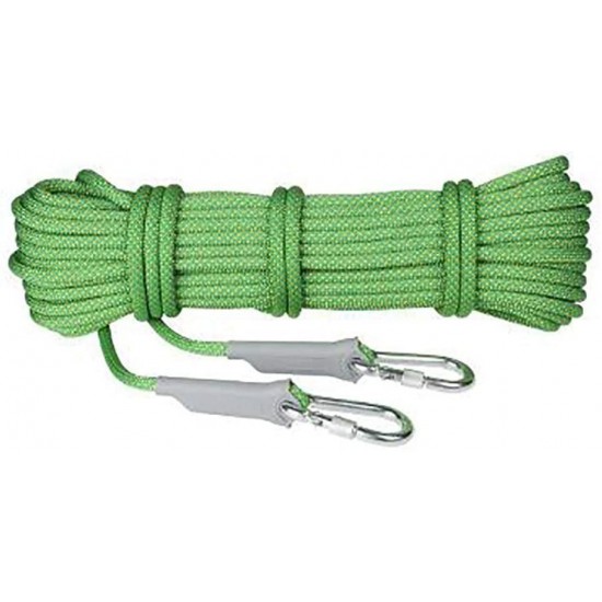 CHUNSHENN Climbing Rope Suitable for Camping Rrock Hiking Trekking Multi-Size and Multi-Color Options Ropes (Color : D, Size : 10.5mm 40m) Outdoor Recreation