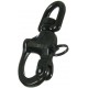 Fusion Climb Black Quick Release High Strength Swivel Snap Shackle, 5-Pack