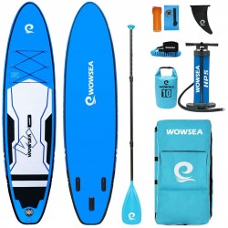 WOWSEA Cruise Inflatable Stand Up Paddle Board | 11' Long x 32