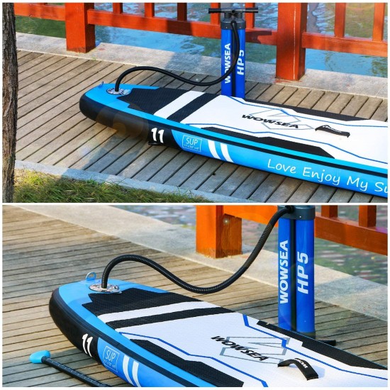 WOWSEA Cruise Inflatable Stand Up Paddle Board | 11' Long x 32