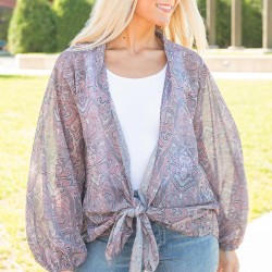 Paisley Kimono