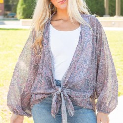 Paisley Kimono